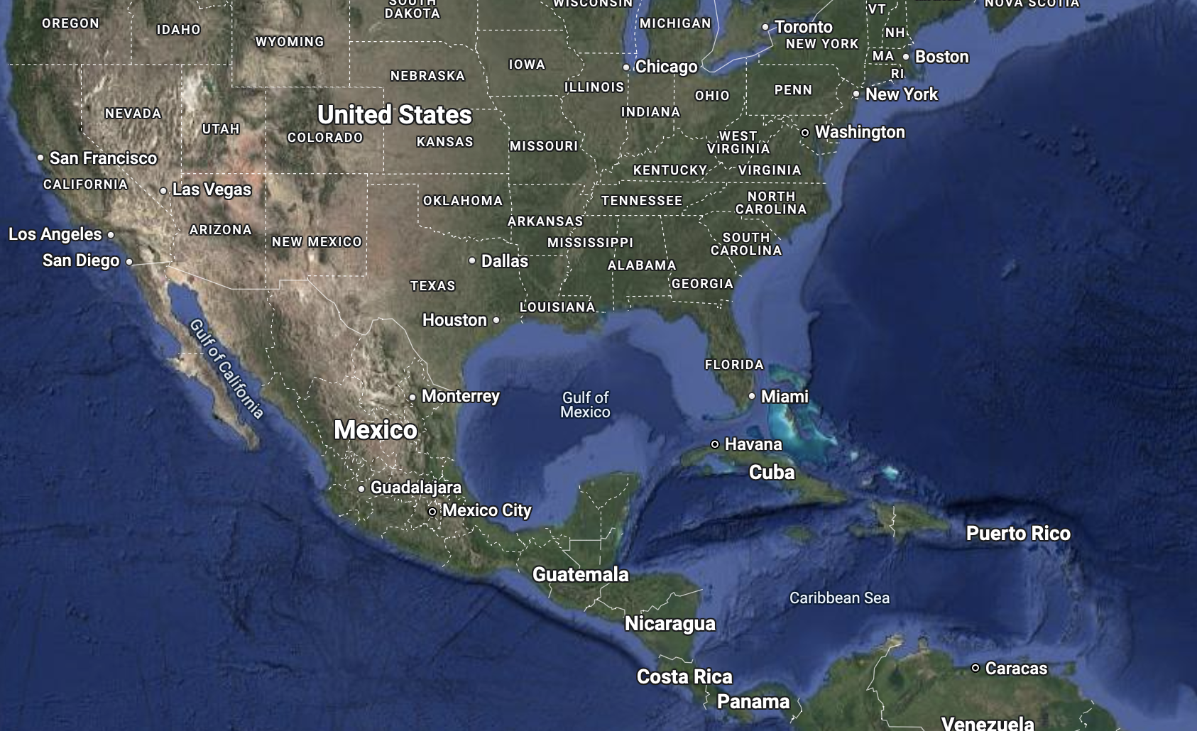 Trump krijgt zijn zin: Google Maps verandert naam Golf van Mexico